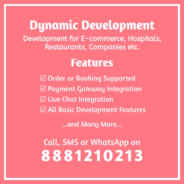 Dynamic Development