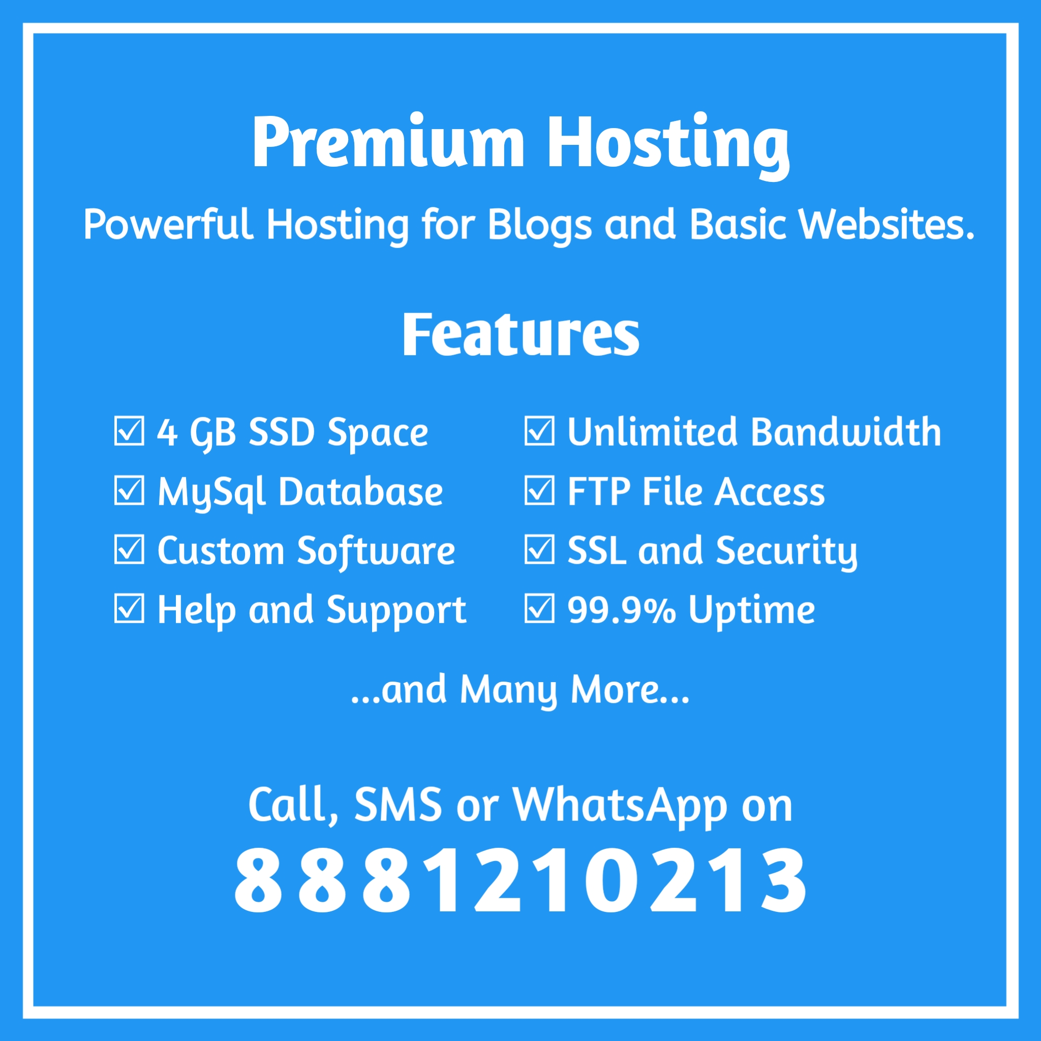 Premium Hosting
