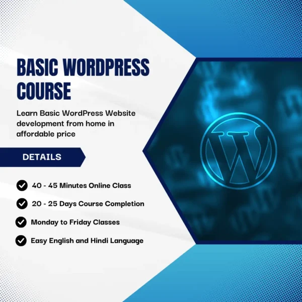 Basic WordPress Course